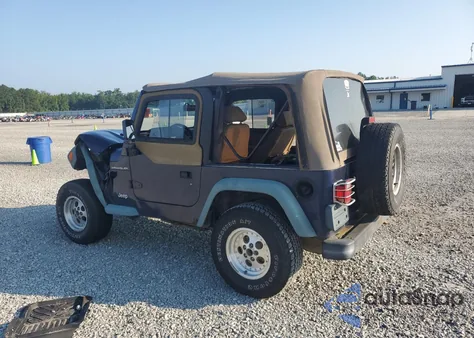 1997 Jeep Wrangler / Tj Se z USA, uszkodzony, nr VIN 1J4FY29PXVP437267
